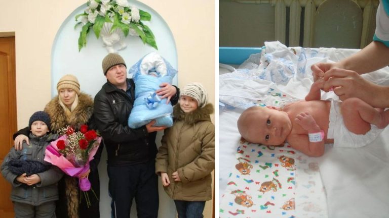 Сестра одружена вже майже десять років і має п’ять хлопчиків. Але вона здається і знову ваriтна. Але цього разу на нас чекав величезний сюрприз. Він прийшов додому вчотирьох.