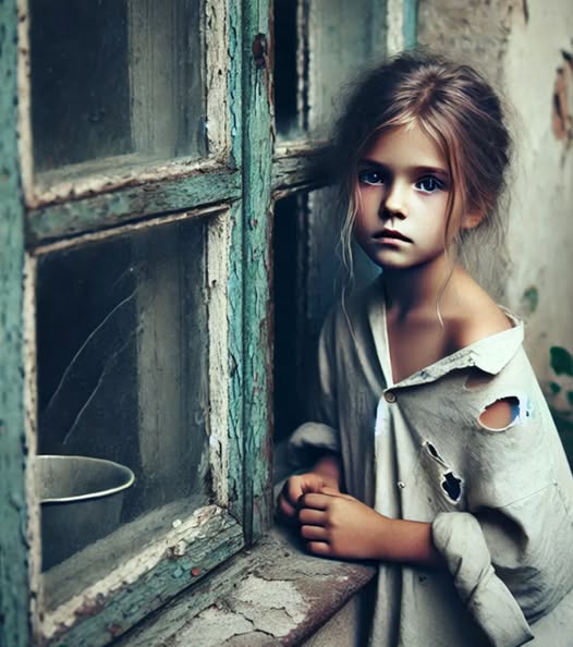 Девочка в окне. Участковый, обходя маршрут, услышал стук по стеклу.