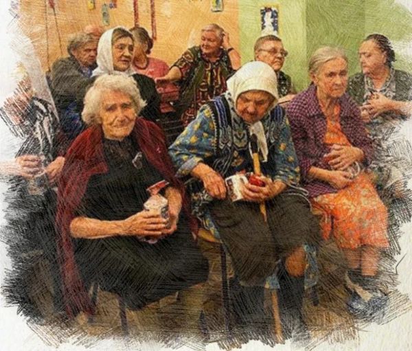 В дом престарелых. Рассказ. История из жизни