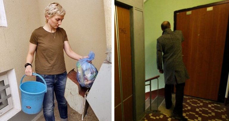 Ольга пішла виносити сміття та зустріла чоловіка біля дверей під’їзду, який був зовсім непростою людиною