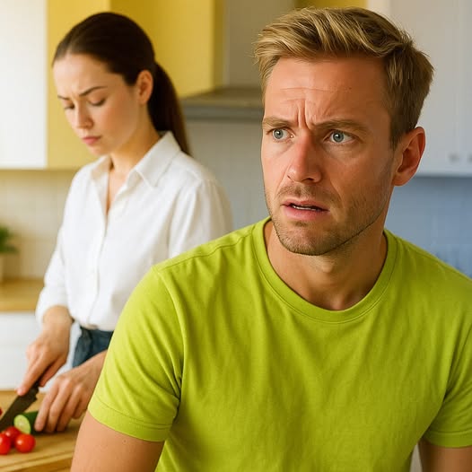 —С чего я должен скидываться на продукты? – возмутился парень. – Мы не живём вместе, я здесь гость