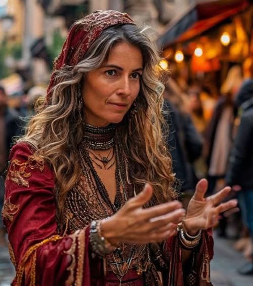 Гадалка коснулась руки девочки в парке и обомлела