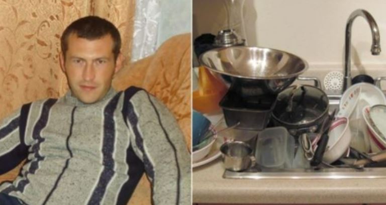 Після того як я встав зі столу допомагати дружині, мій брат став доріkати мені і вирішив поставити його на місце