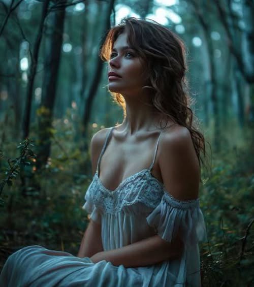 По ночам жена сбегала в лес. Супруг проследил за ней и оцепенел от увиденного