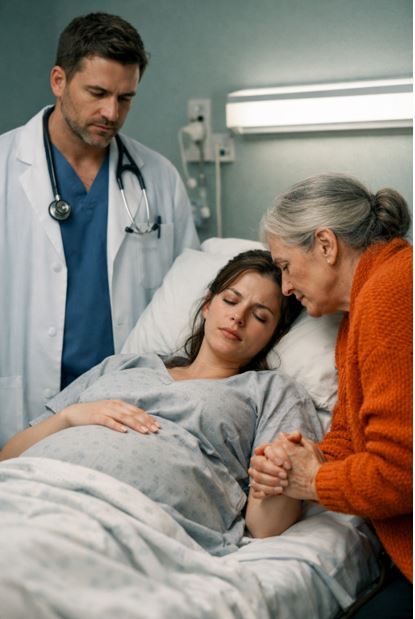 Заткнись и рожай тихо!» — прошипела свекровь, зажимая мне рот рукой. А врач сделал вид, что не замечает.