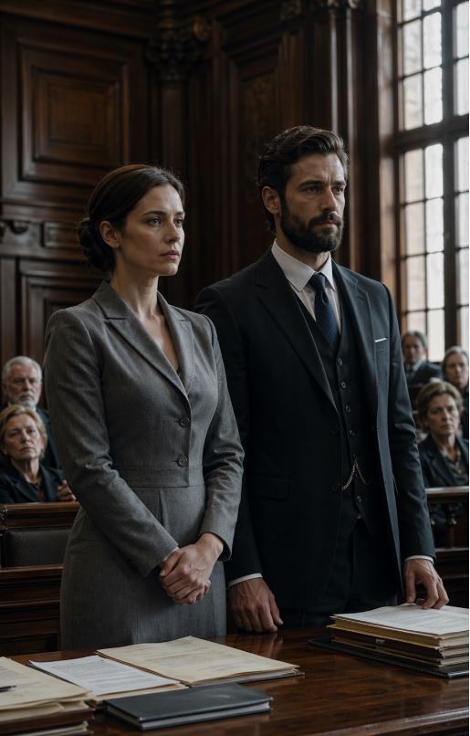 «Ты ничего не добьёшься в суде!» — захихикал мой бывший муж. Но когда в зал вошёл адвокат жены, наступила тишина—и он начал плакать…