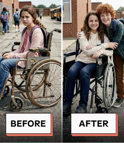 Мой подросток-продал свою гитару, чтобы купить новый инвалидный кресло своей однокласснице – на следующий день к нашей двери пришли полицейские