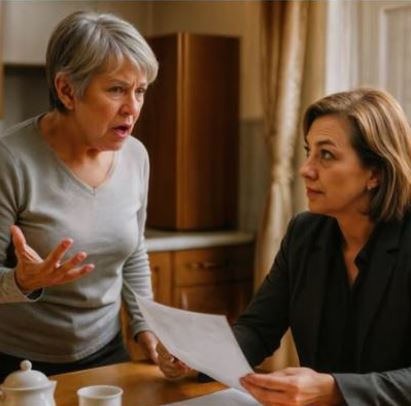 Это наш дом, какие у тебя здесь права?” свекровь вскочила, когда нотариус отказался оформлять документы.