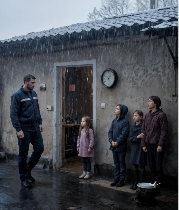 Отец-одиночка приютил вдову и её троих детей, дав им дом.