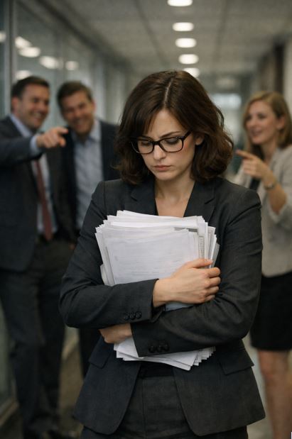 На работе весь отдел вместе с женщиной-директором ее травили. Вчера меня уволили, и они праздновали свою победу, но никто из них не знал, что я…