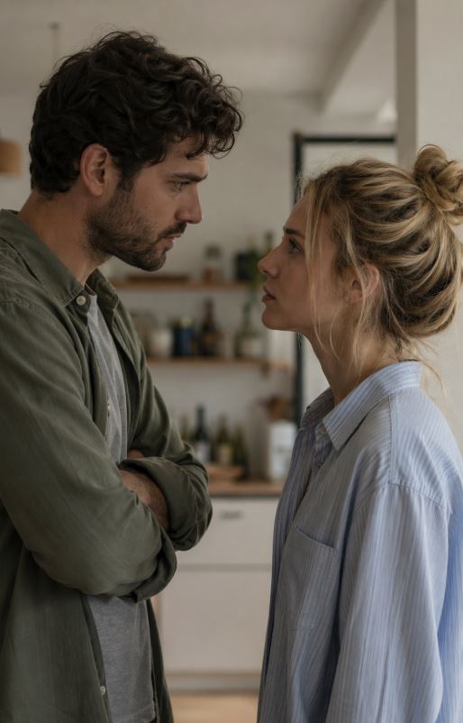 — Если моя стряпня тебе так отвратительна, зачем закатываешь истерику? Готовь себе сам! У тебя ведь есть твой фирменный бутерброд, да? Ну давай же—поперхнись им!