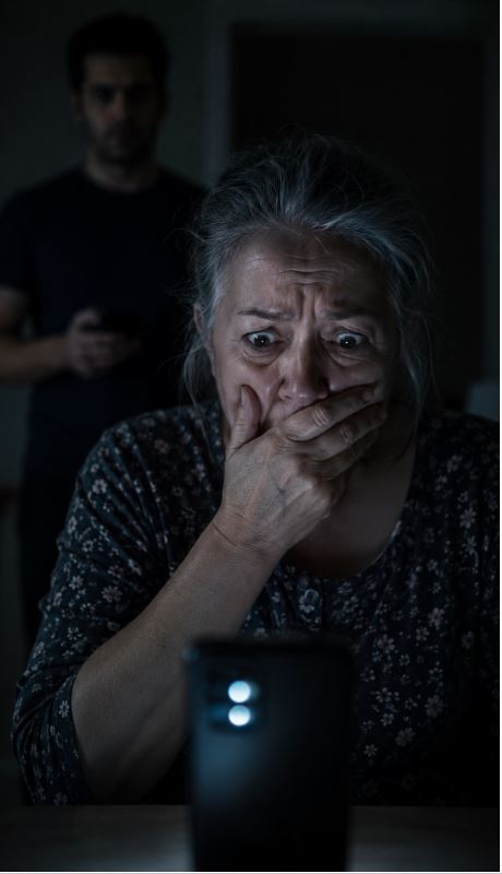 «Сынок, она меня травит», солгала моя свекровь. Затем мой муж включил запись с скрытой камеры, и она побледнела — но это было только начало.